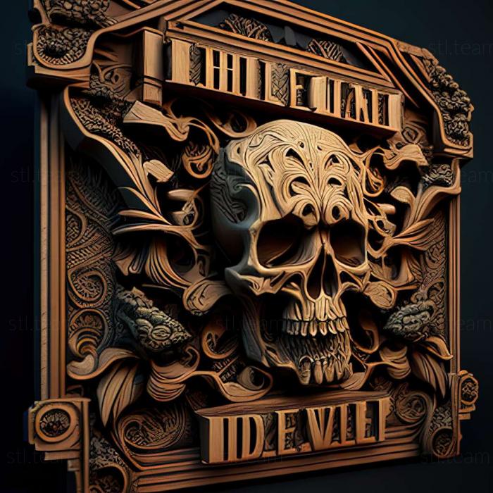 3D модель Игра «Дом мертвых» Overkill (STL)
